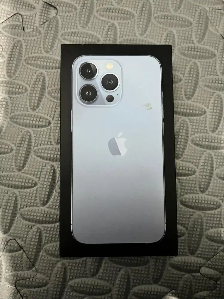Iphone 13 pro 128 gb warna siera blue ex ibox/eraphone