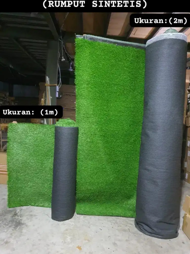 Jual rumput sintetis satu roll  - langsung pabrik