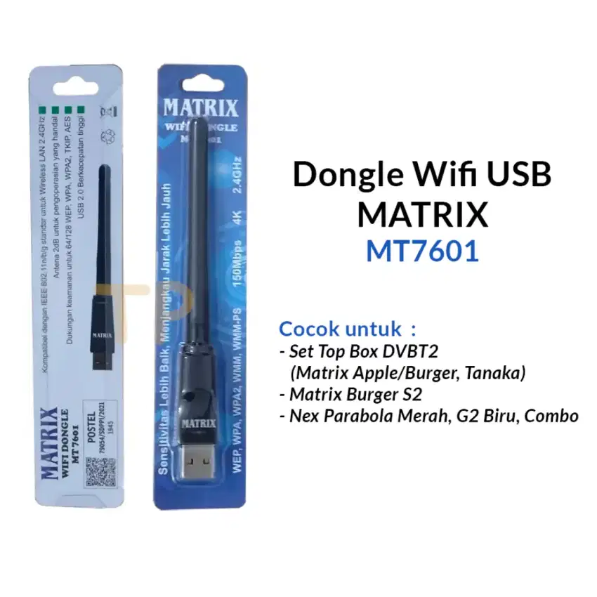 Dongle wifi Set Top Box TV digital