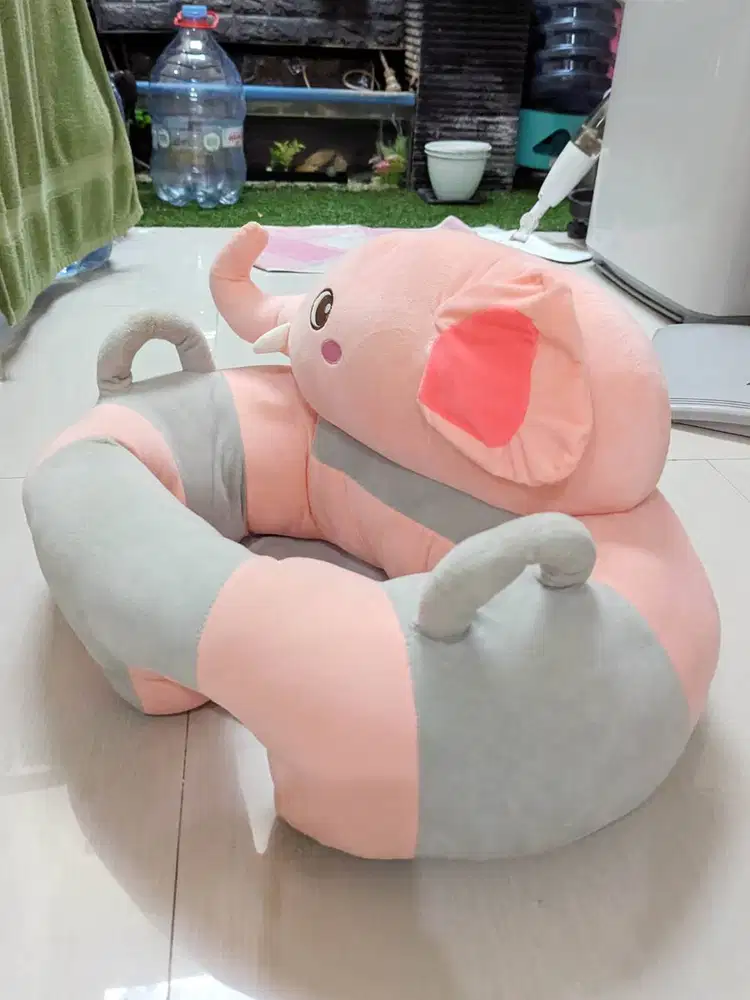 Kursi sofa anak bayi lucu karakter gajah bahan lembut nyaman