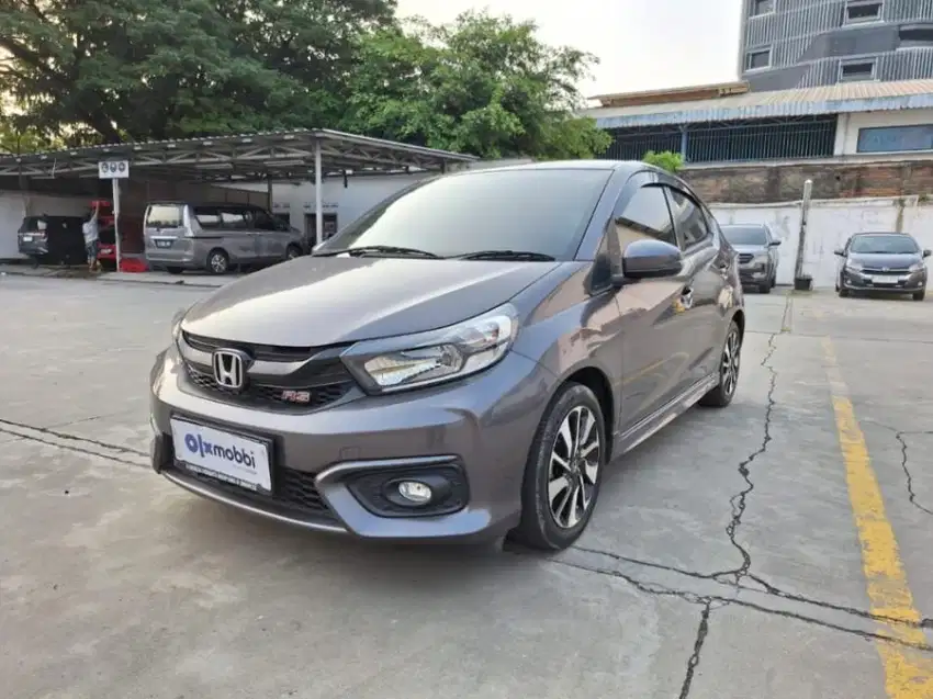 WEEKEND SALE!!!  TDP 20Jt Honda Brio 1.2 RS Bensin-MT 2019 Abu-Abu