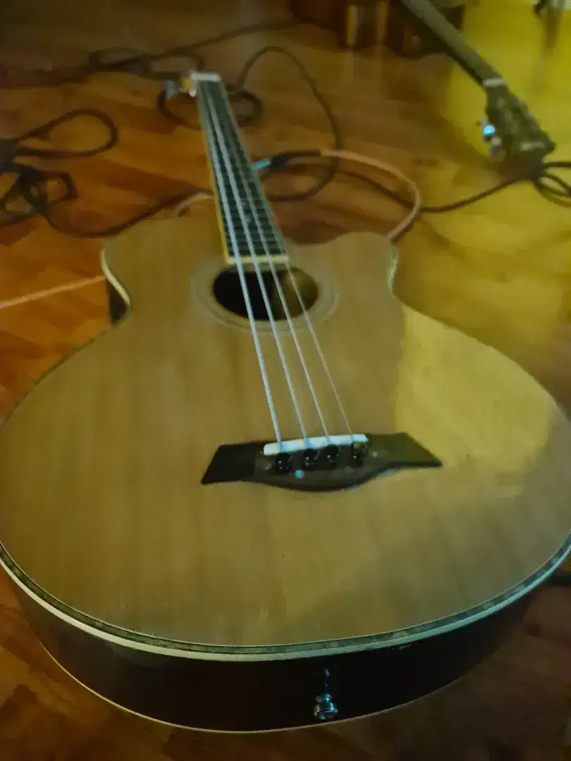 Gitar Bass  akustik elektrik Takamine bisa tt/bt