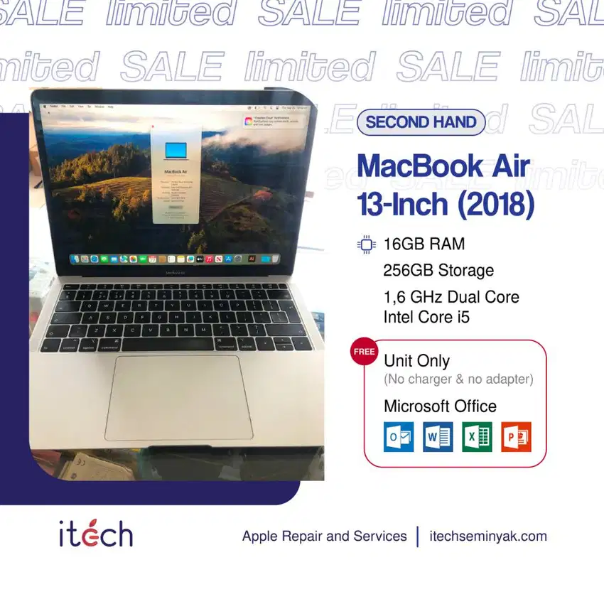 MacBook Air 13inch 2018