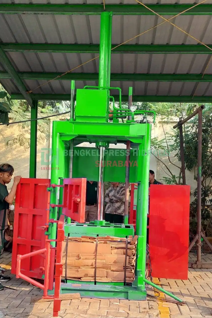 MESIN PRESS ANEKA BAHAN LIMBAH (MESIN PRESS HIDROLIS)