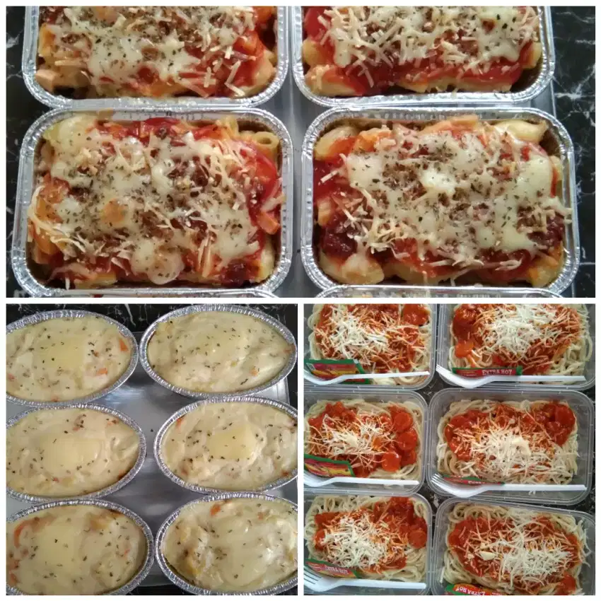 macaroni schotel dan spagheti brulee