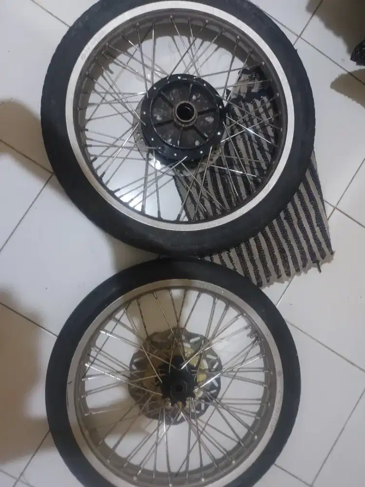 VELG / VELK / Pelak TK.Racing (alloy) Ninja / Vixion / MX Original