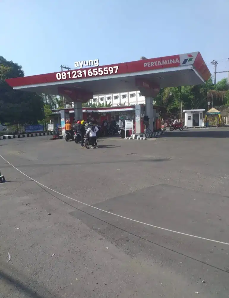 DIJUAL SPBU Aktif di Kali Rungkut Sby Bangunan & Tanah dkt Transmart
