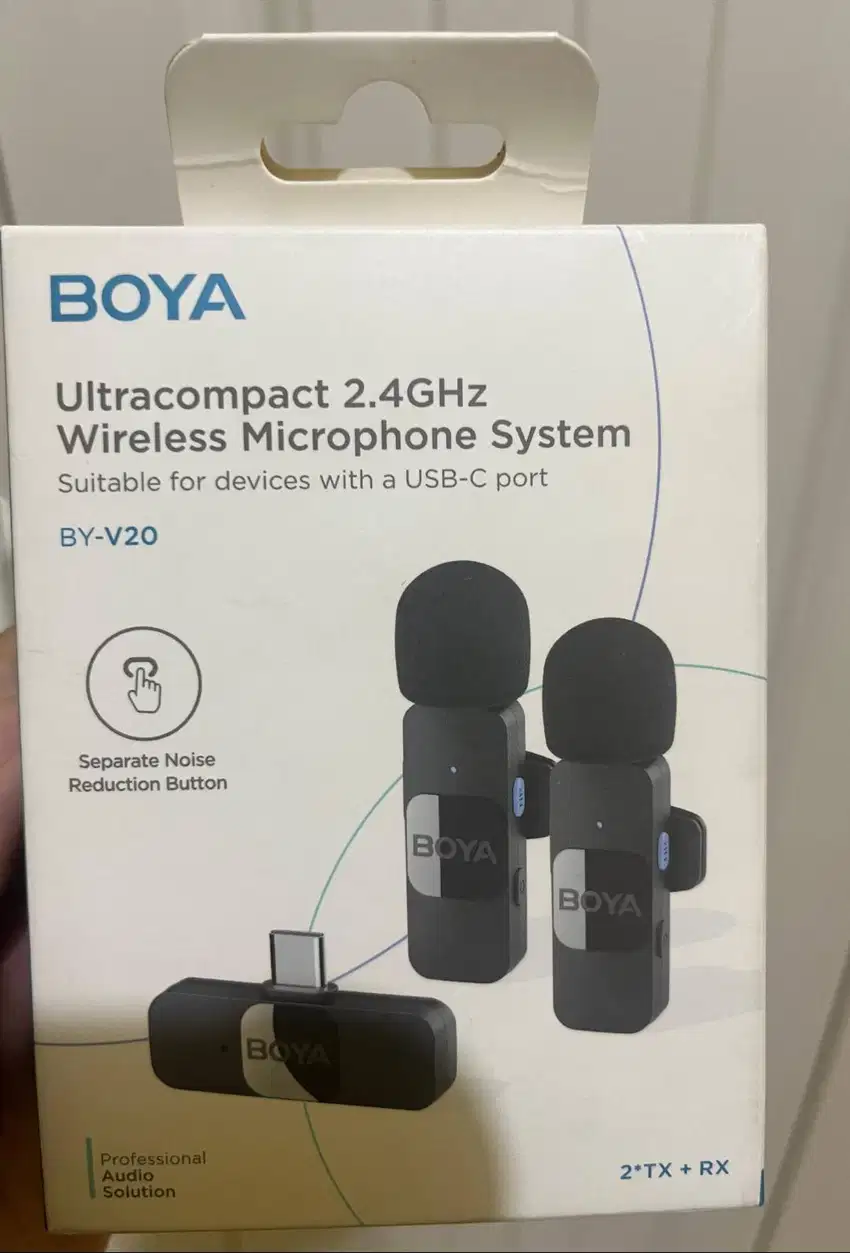 BOYA - ULTRACOMPACT 2.4 GHz WIRELESS MICROPHONE SYSTEM