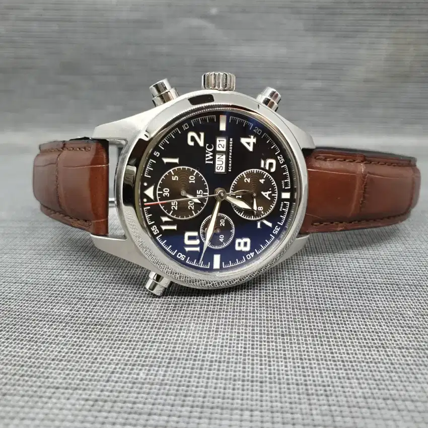 Iwc pilot double chronogroph