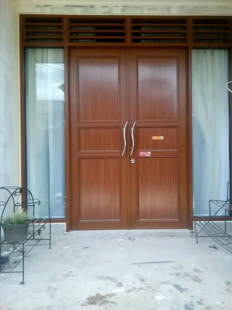 Kusen aluminium pintu jendela kaca