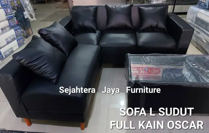 PROMOO Sofa Baru Minimalis Murah bahan Kain Oscar