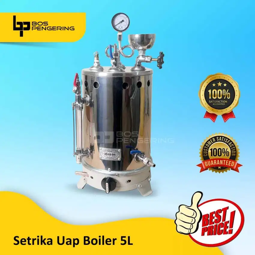 Mesin Setrika Uap Boiler merk Maomoto 5 Liter Mesin Steamer Uap