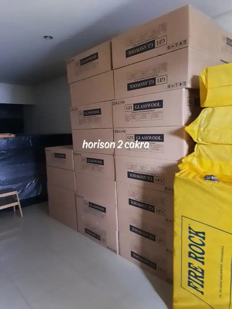 Glasswool Putih GFI Peredam Suara