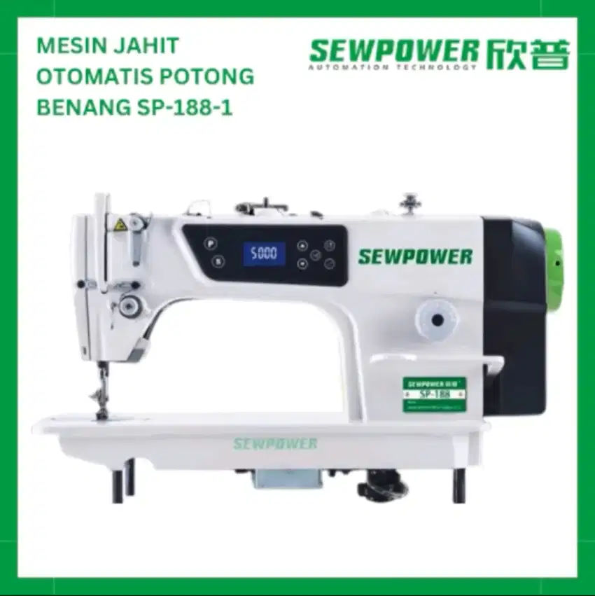 Mesin jahit POTONG BENANG OTOMATIS SEWPOWER SP-188