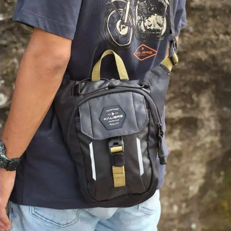 NEW-Bestseller-Recomended-Tas Pria-Slingbag-Tas Selempang Paha-Argyle