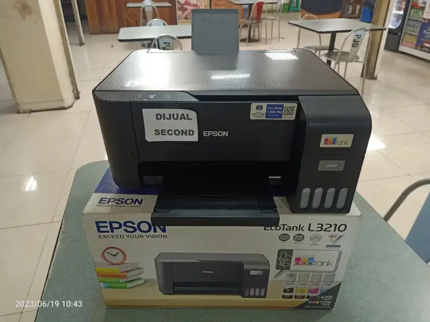 Jual Printer Epson L3210 All in One Print Scan Fotocopy Udah Infus