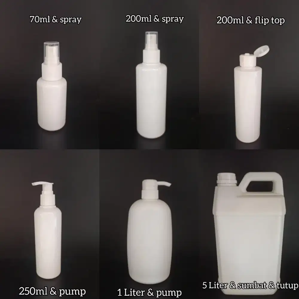 JUAL MURAH! Botol plastik aneka ukuran