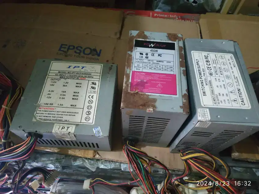 Power Supply Murah 350 dan 450 Watt Nornal