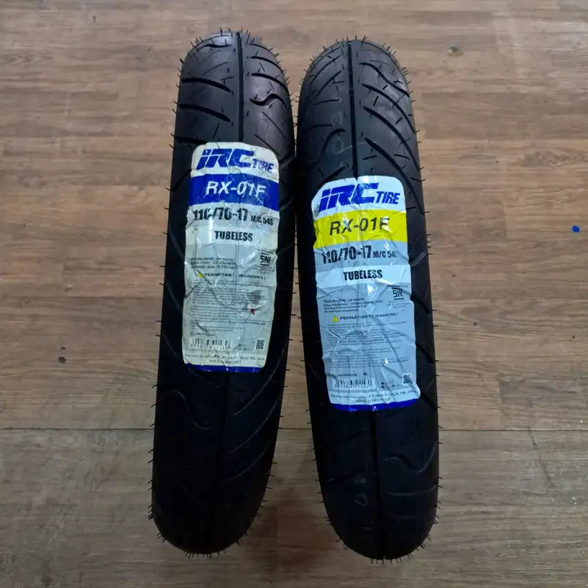 BAN IRC RX01F TL 110/70 R17 M/C 54S (MURAH & BERKUALITAS)