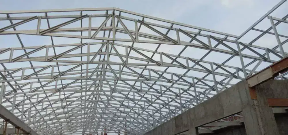 1 PAKET RENOVASI ATAP LAMA GANTI BAJA RINGAN