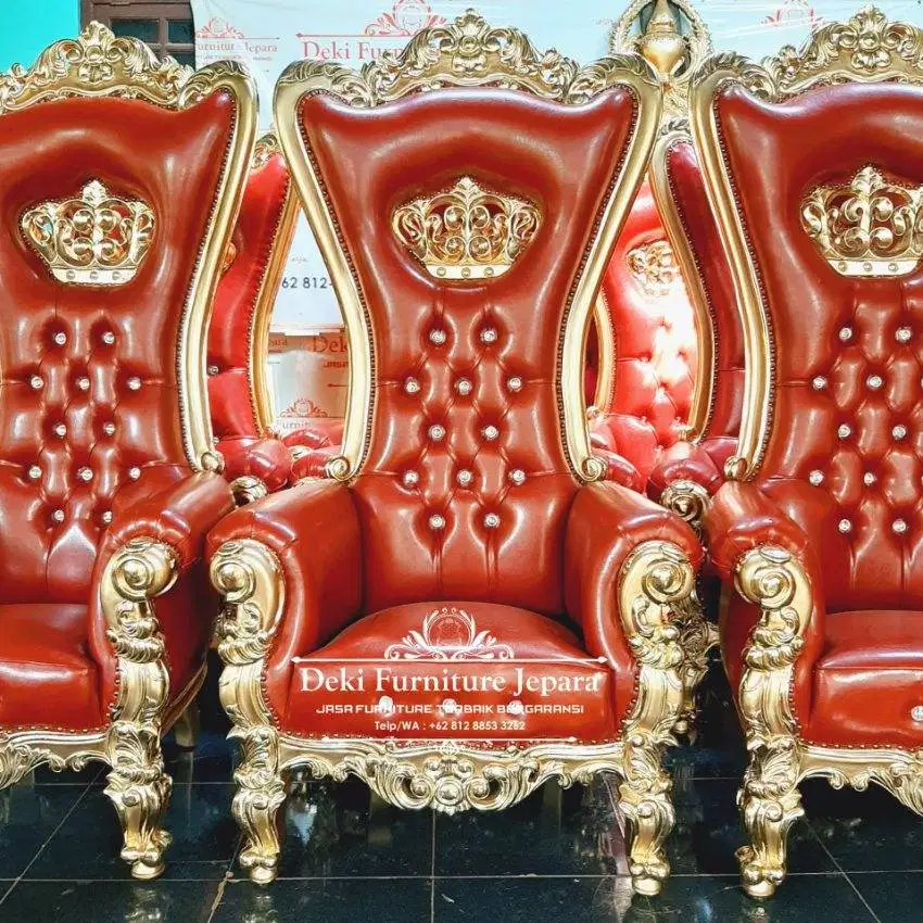 Jual Kursi Syahrini Sofa Santai Sultan Raja 1Set Terbaru Harga Murah