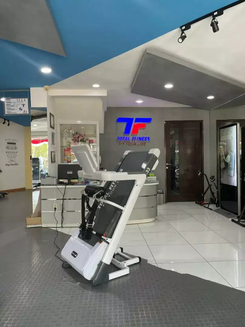 Alat fitness treadmill elektrik tipe tl 333 baru