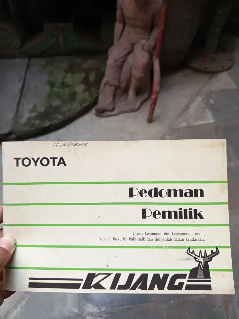 Buku Pedoman Pemilik Toyota Kijang 1991