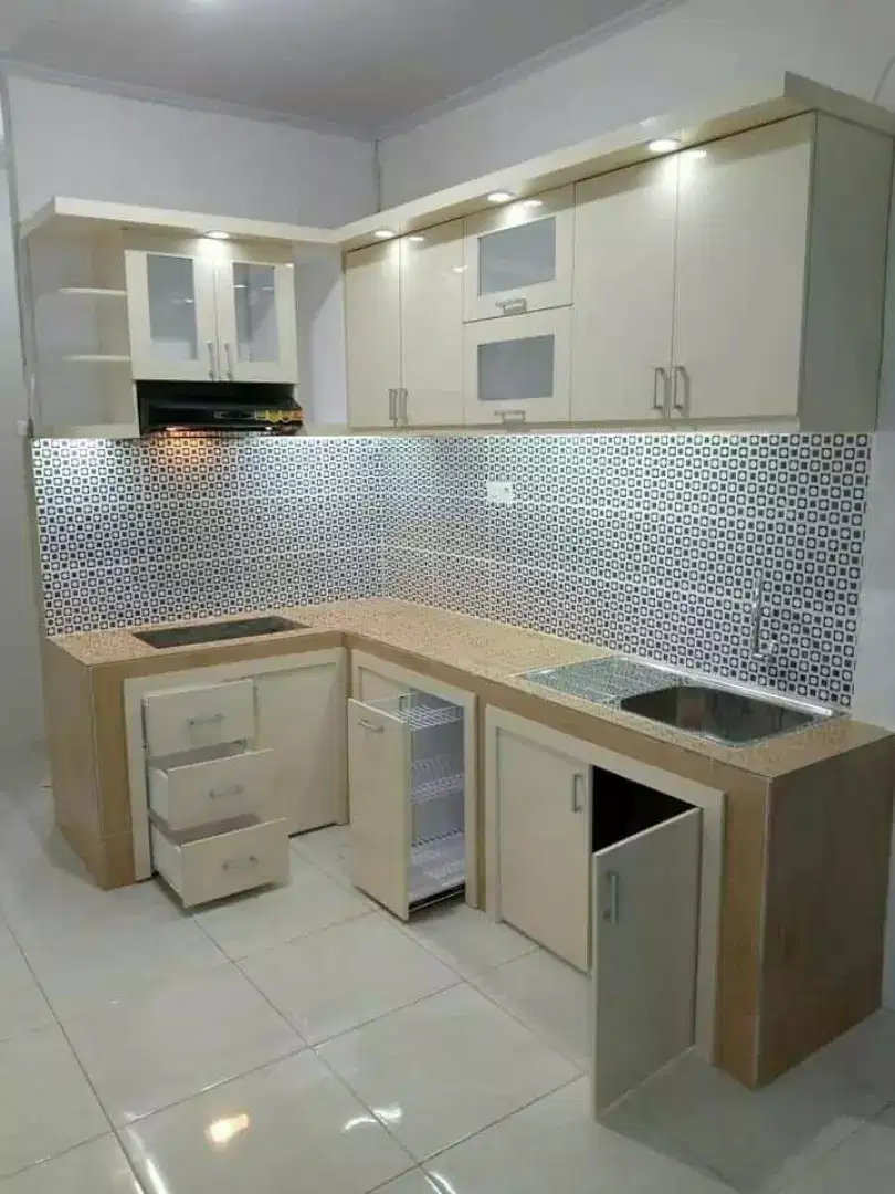 kitchen set - Wardrobe set - meja pelayanan HpL