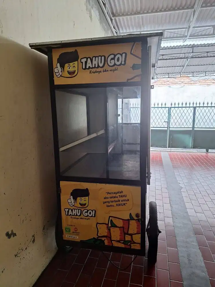 Jual gerobak tahu go