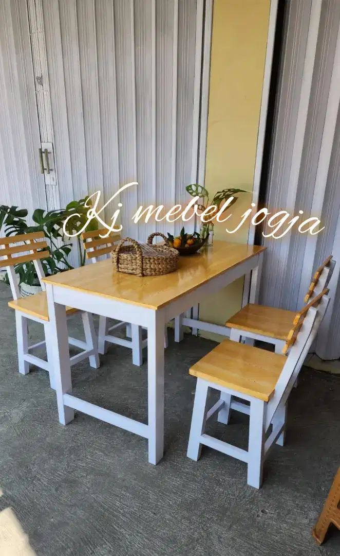 Promo meja kursi set cafe