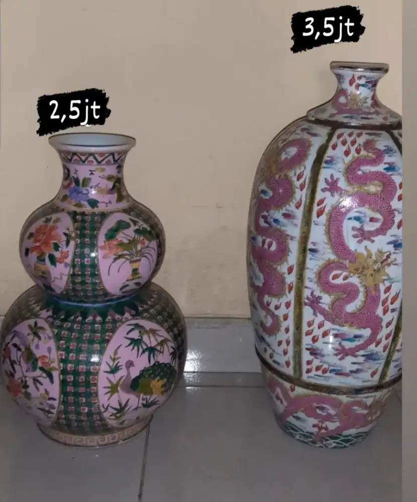 Pajangan Guci uk.Sedang