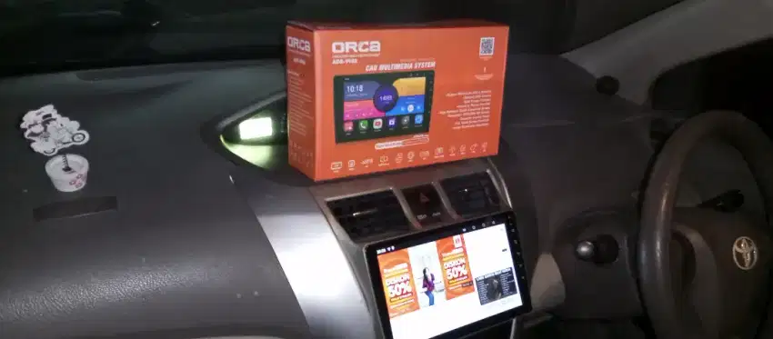 Pemasangan head unit android 9 inc di vios gen 2
