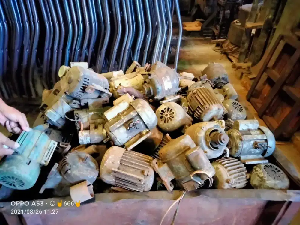 Beli dinamo bekas.atau elektronik lainnya