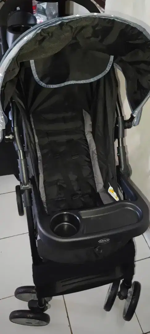 Stroller graco hitam