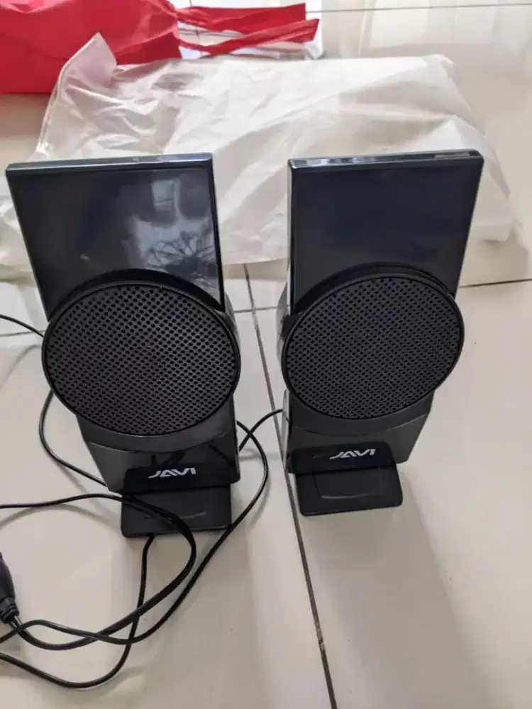 Javi Speaker (Dual) Hitam