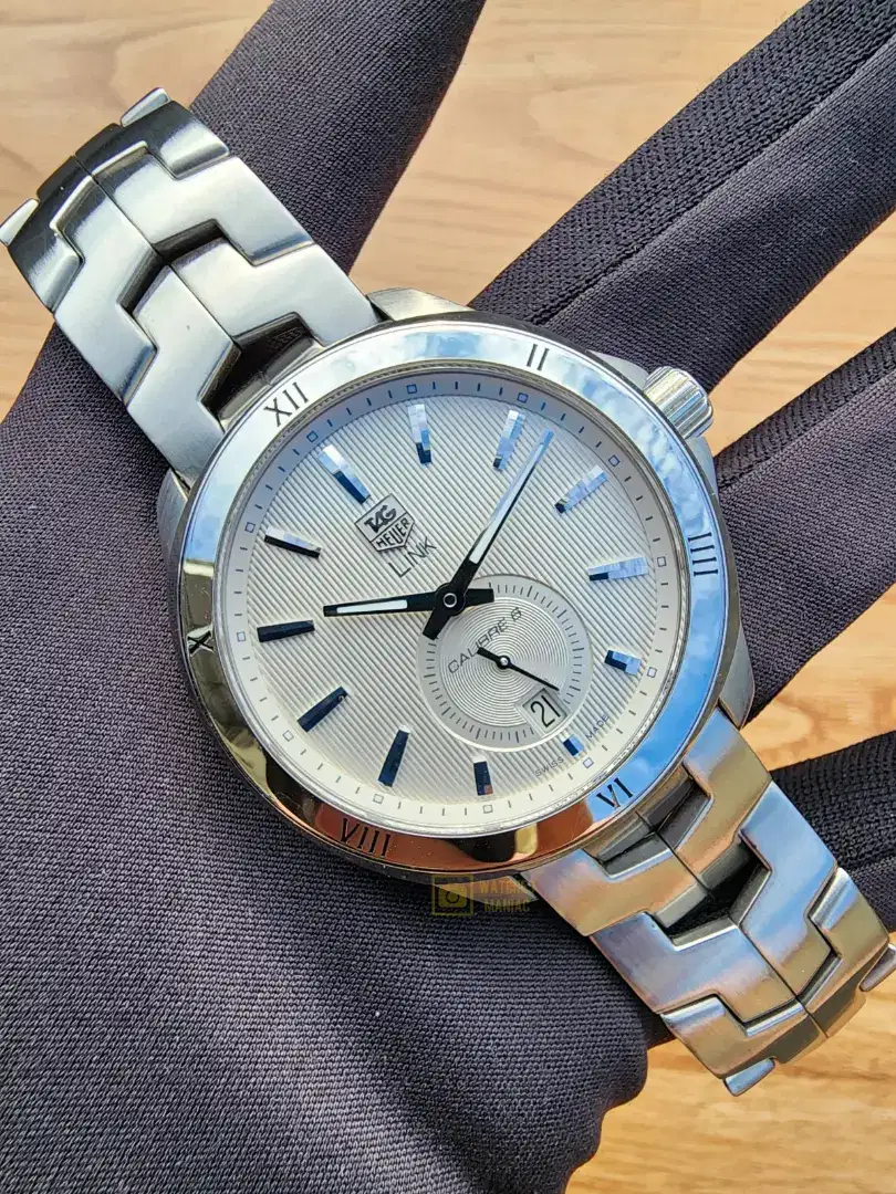 Jam Tangan Luxury Original Tag Heuer Link Sub Second Automatic Fullset