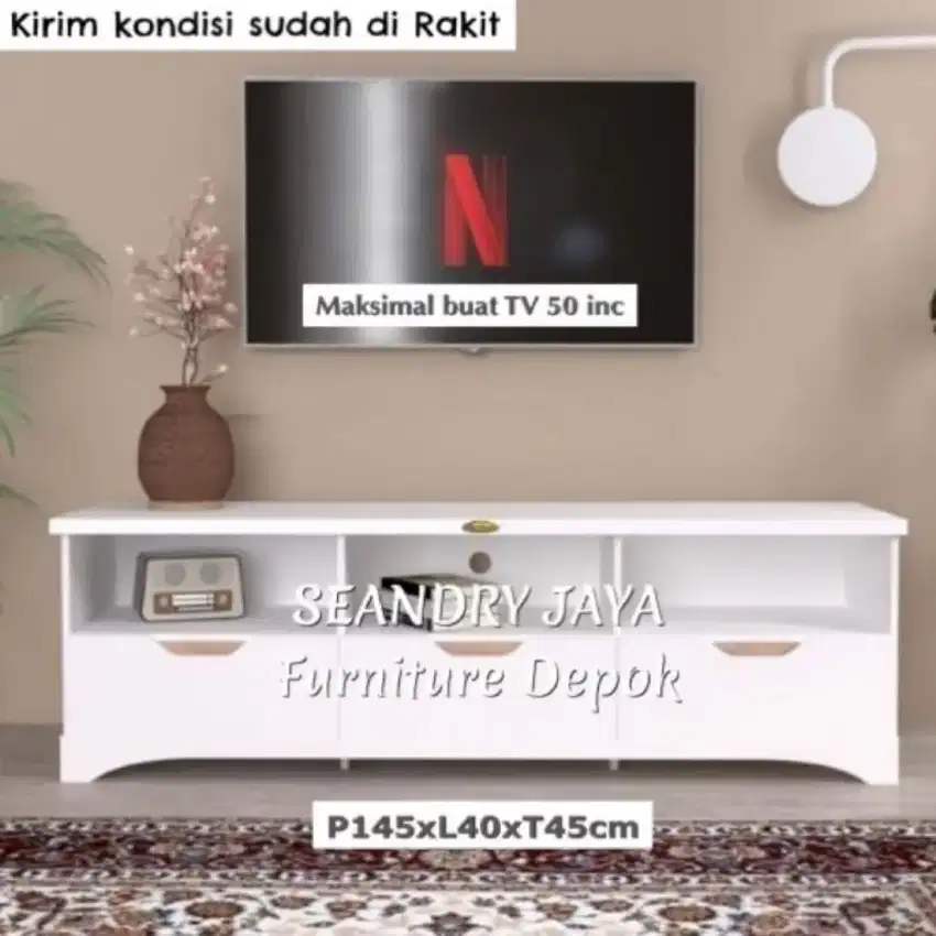 SEANDRY JAYA Furniture Depok/Bufet/RTV/Minimalis/Pajangan/Murah/COD