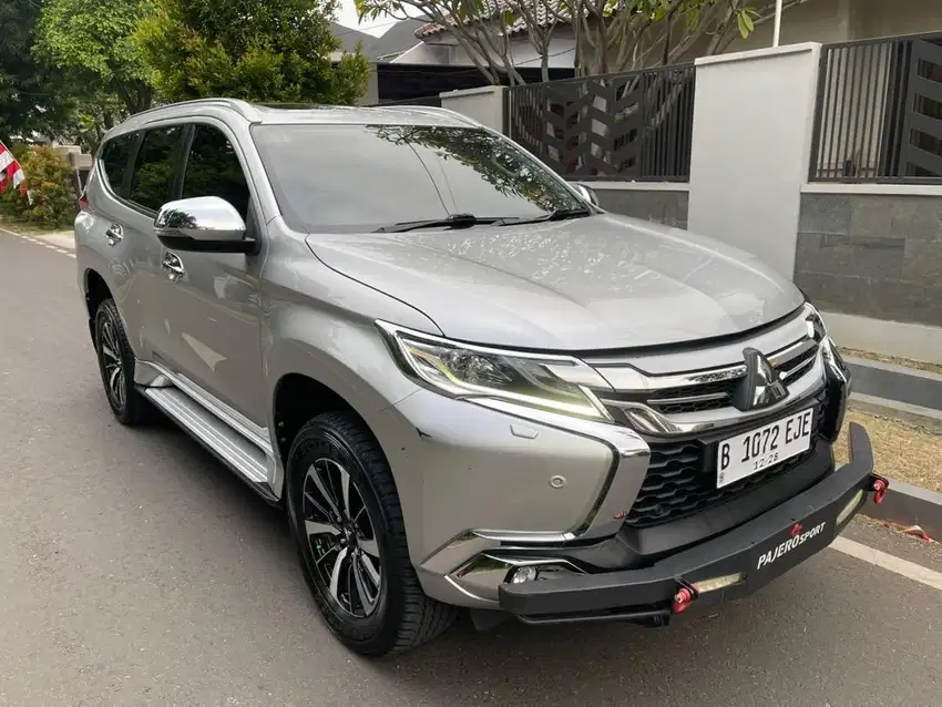 (CASH KM 67rb) Mitsubishi Pajero Sport Dakar 4X2 A/T 2018 Full Originl