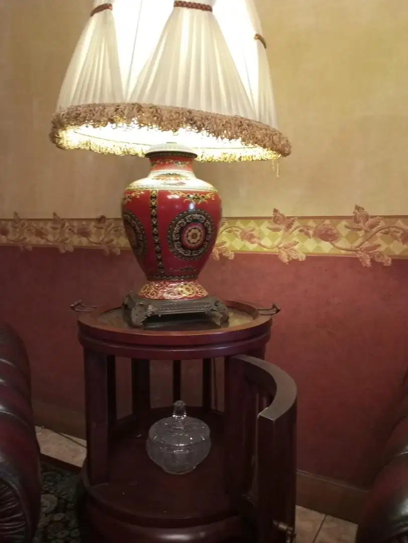sepasang lampu davinci