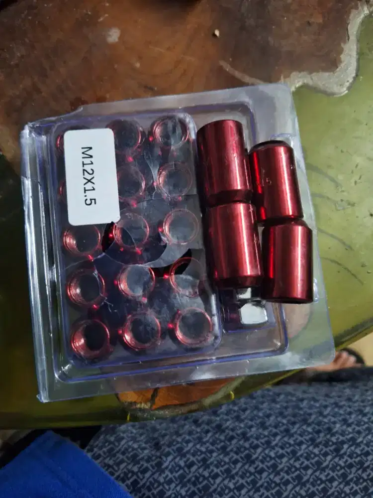 16 pcs LUGNUT LUG NUT BAN 1,5mm