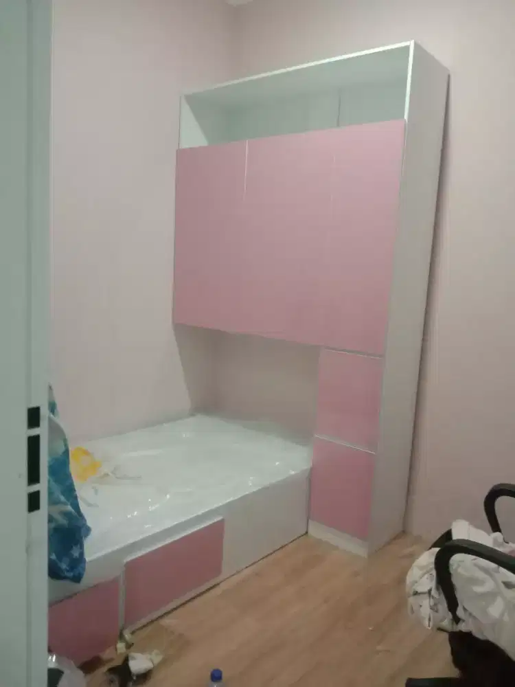 Lemari paketan untuk anak2 bisa rikues warna dan ukuran