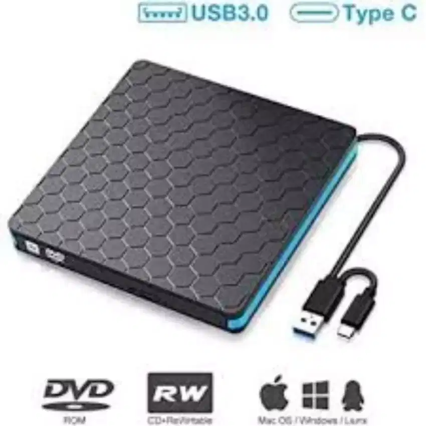Dvdrw external combo usb 3.0 dan type C