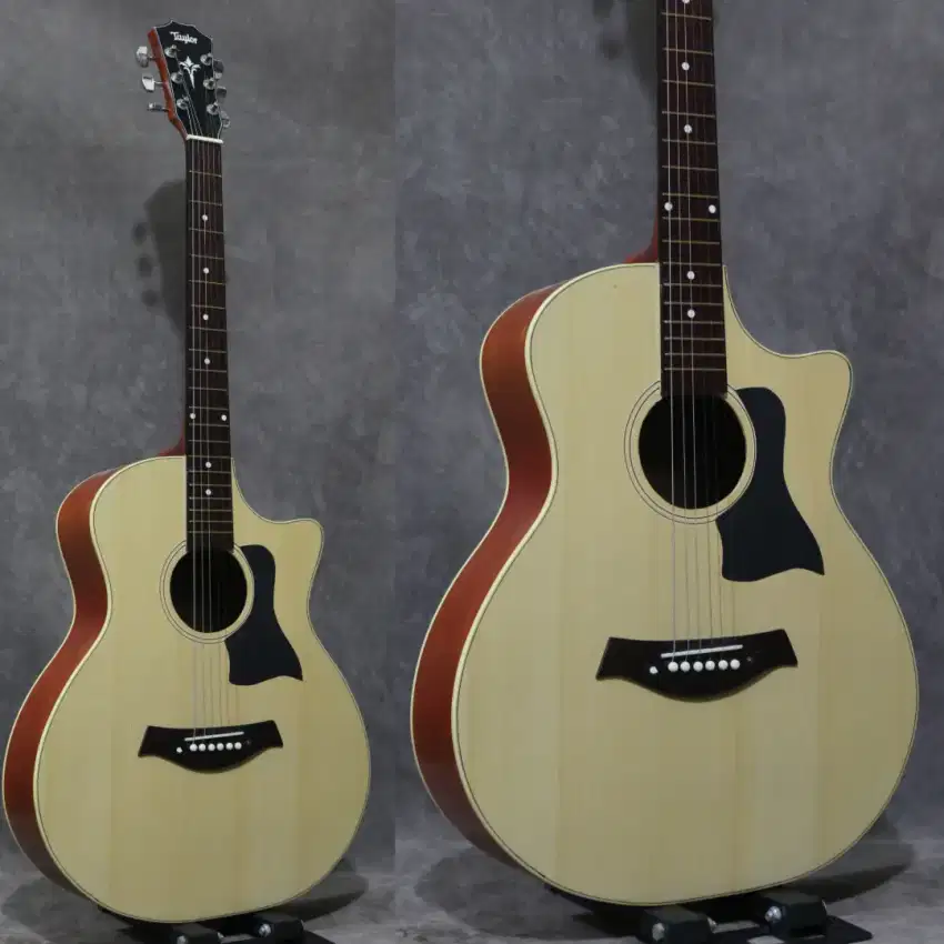 Gitar akustik Taylor baru tanem besi siap antar cod