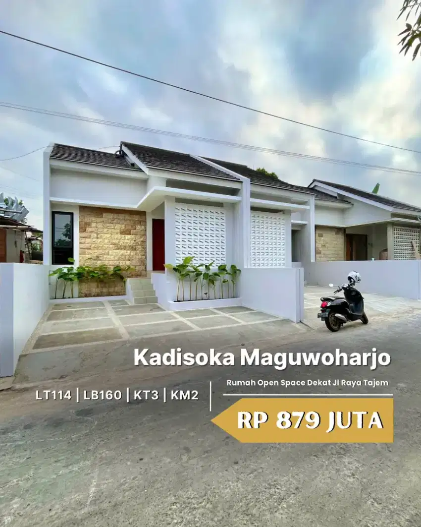 jls 173 (PMJ) 3 RUMAH CANTIK SIAP HUNI DI KADISOKA MAGUWOHARJO