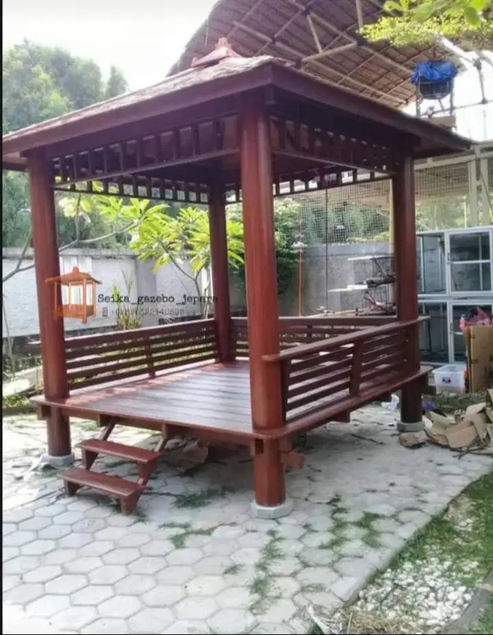 GAZEBO TAMAN RUMAH IMPIAN