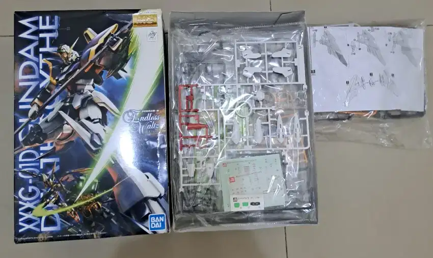 Sale MG Gundam Deathscythe BANDAI+Roussette wing unit