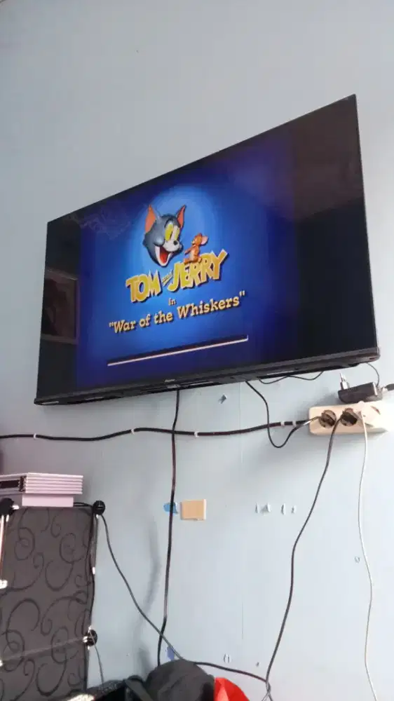 pasang breket tv led 24-43 inci