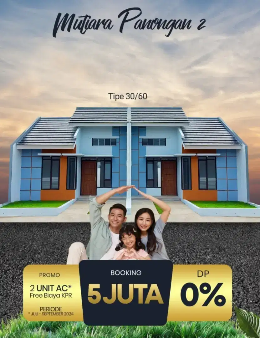 Rumah murah mutiara panongan 2 lokasi dekat curug dan gading serpong