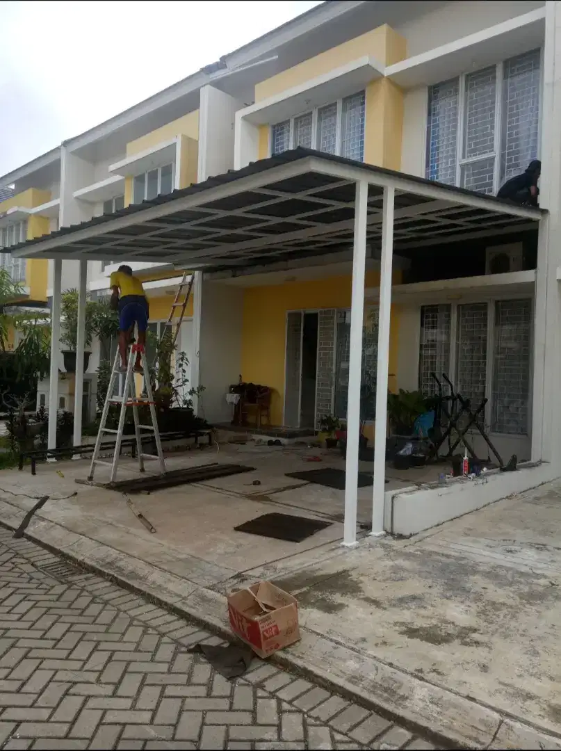 Kanopi garasi ATP spandex pasir