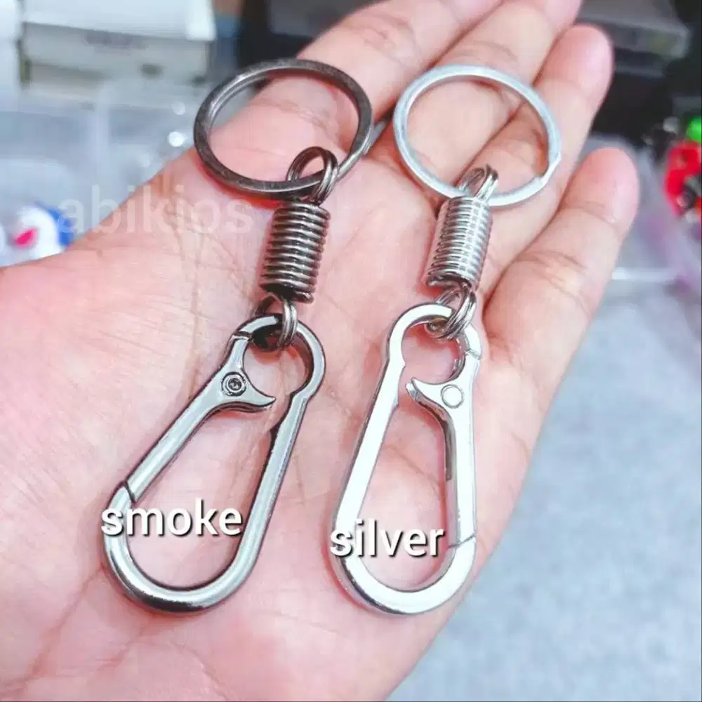 Gantungan kunci metal stainless simpel ada per gk1 good style untuk ce